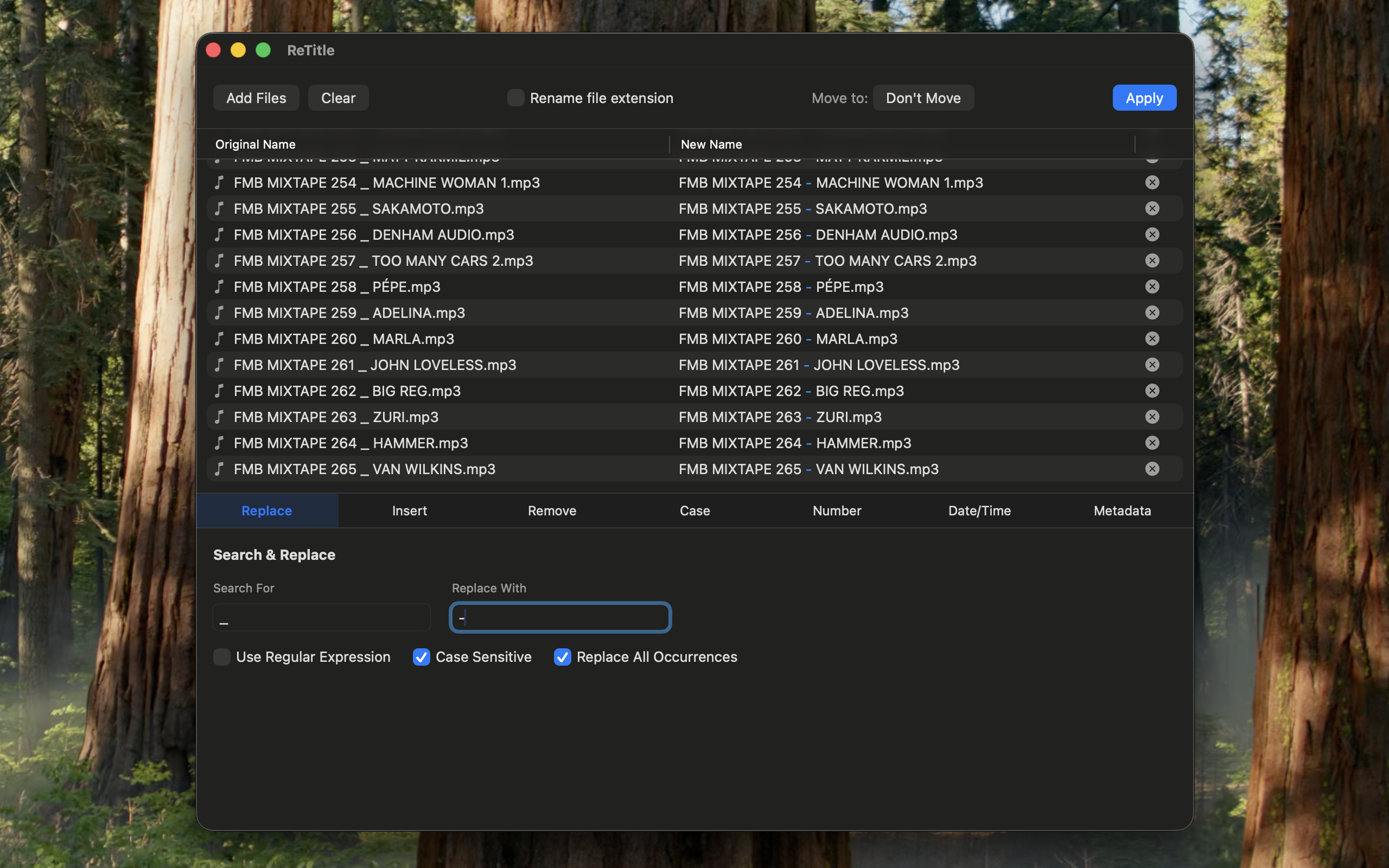 ReTitle screenshot 2